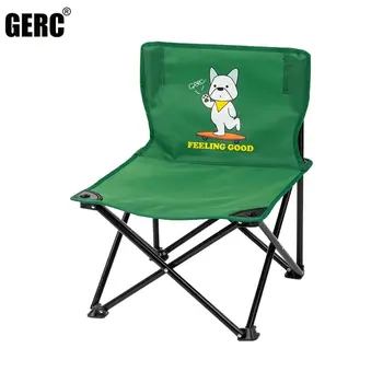 GERC Детский открытый складной стул Портативный сверхлегкий пляжный стул для кемпинга и пикника дома