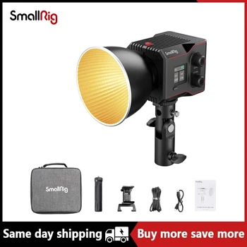 SmallRig RC 60B COB Светодиодный видеосветильник 60 Вт 2700K-6500K Ручной видеофонарь для наружного вещания в прямом эфире 4376