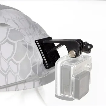  Открытый тактический шлем Камера Адаптер Подставка Портативный адаптер для шлема База Фиксированное крепление для камеры Мобильный телефон Военный шлем