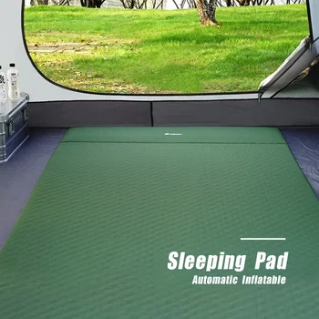 Туристический автоматический надувной матрас Складной матрас для автомобиля Надувной двуспальный для сна Складной шезлонг Бивуак Инструменты