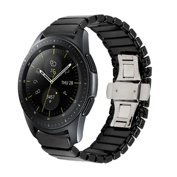 22 мм браслет с пряжкой-бабочкой керамический ремешок для Samsung Galaxy Watch 46 мм Huawei Watch GT / GT2 46 мм Amazfit GTR 47 мм для ремешка