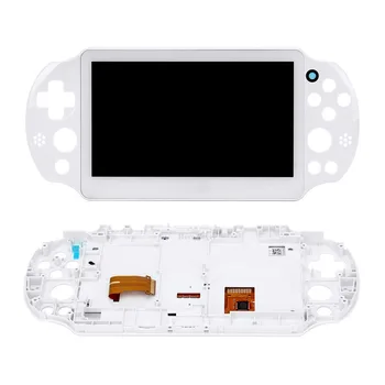 Оригинал 100% новый для PS Vita 2000 ЖК-экран с сенсорным экраном для PSV 2000 Тонкий ЖК-дисплей Замена белого черного