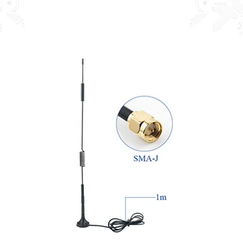 915 МГц 868 МГц 900 МГц Lora Антенна с магнитным основанием Всенаправленные антенны с высоким коэффициентом усиления с антенной SMA Male TX900-XPL-100