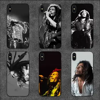 Чехол для телефона Bob Marley для iPhone 11 12 Mini 13 14 Pro XS Max X 8 7 6s Plus 5 SE XR Shell