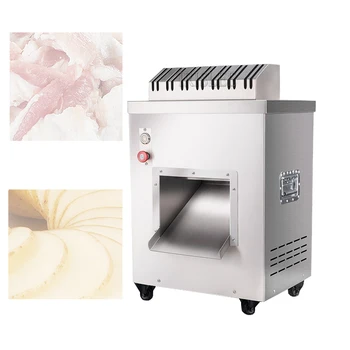 Домашняя кухня Слайсер замороженного мяса Ручная машина для нарезки продуктов из нержавеющей стали Автоматическая машина для нарезки мяса