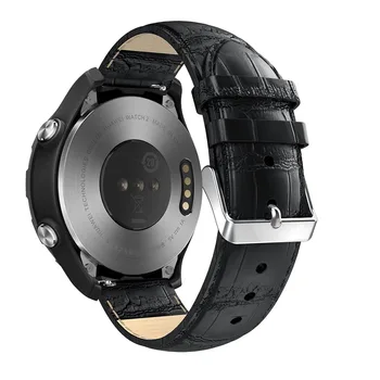 Для Samsung Galaxy Watch 3 45 мм 46 мм Gear S3 Ремешок для смарт-часов 22 мм Кожаный ремешок для Huawei Watch GT 3 2 46 мм GT2 Pro Браслет