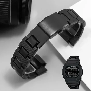 Пластиковый ремешок для часов Выпуклый браслет для рта 26 * 16 мм для ремешков для часов DW-6900 / DW9600 / DW5600 / GW-M5610 с застежкой из нержавеющей стали