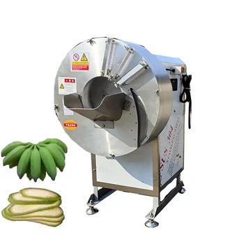 Популярный продукт: Автоматическая машина для измельчения фруктов и овощей, картофельных чипсов, побегов бамбука, имбирной ломтерезки