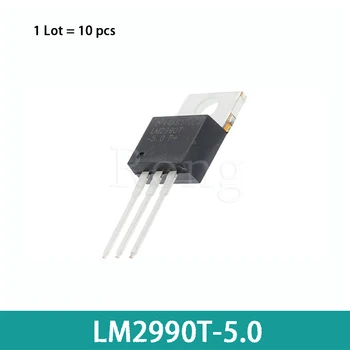 LM2990T-5,0 1,8 А TO-220-3 Отрицательный регулятор с малым падением напряжения