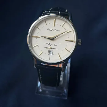Seagull ST17 автоматический калибр 38 мм винтажные мужские механические часы календарь светящиеся водонепроницаемые сапфировые деловые часы