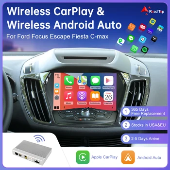 беспроводная CarPlay для Ford Focus Escape Fiesta C-max Android Автоинтерфейс Mirror Link AirPlay GPS Задняя камера Вид Автомобильный плеер