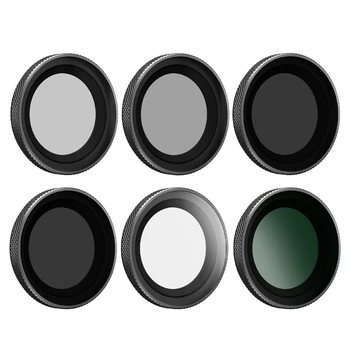 Фильтр объектива для камеры GO 3 Водонепроницаемые фильтры для объектива ND8 ND16 ND32 ND64 UV CPL для съемки на открытом воздухе Захватывающие снимки