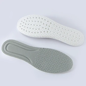1 пара Стельки из пены с эффектом памяти для обуви Подошва Сетчатый дезодорант Дышащая подушка Стелька для бега для ног Мужчины Женщины Ортопедические стельки