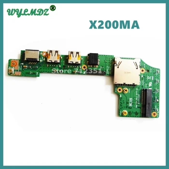 X200MA для ASUS X200 X200C X200CA X200M X200MA IO BOARD USB Audio Board IO_BOARD 60NB04U0-101020