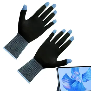 Зимние перчатки Женские перчатки для текстовых сообщений Теплые перчатки с полным пальцем Трикотажные перчатки с сенсорным экраном для текстовых сообщений Рабочие лыжные игры Пешие прогулки