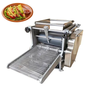  Электрическая машина для роликов для кукурузной тортильи Коммерческая автоматическая машина для приготовления пельменей Wraaper Taco