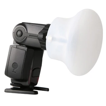 1 шт. Силиконовая мягкая светлая тень Резина Mod Mod Сфера Модульная вспышка Аксессуары для Canon Nikon Yongnuo Camera Speedlite Mod