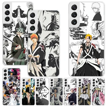 Ichigo Kenpachi Bleach Anime Print Мягкий чехол для Samsung Galaxy Note 8 9 10 + 20 Ultra M21 M30S M32 M51 Phone Shell J4 J6 Plus J