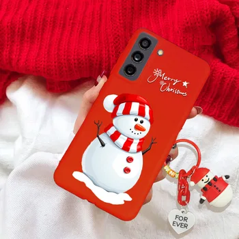 Рождественский снеговик Санта-Клаус Дерево Медведь Чехол для чести 50 70 80 90 70 Lite 3D брелок Северный олень TPU Чехол для телефона