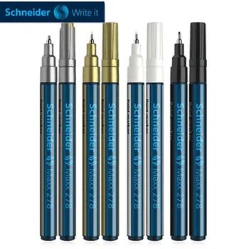 Schneider Paint Pen Maxx278 Металлический маркер для граффити Ручка 0,8 мм Водонепроницаемый перманентный маркер Принадлежности для рисования Офисные аксессуары