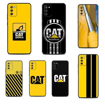 C-aterpillars Cat Excavator Чехол для телефона Samsung Galaxy S22 S21 S23 S30 Ultra S20 FE 5G S10 E Lite 9 6 S8 Plus Fe S7 5G edge