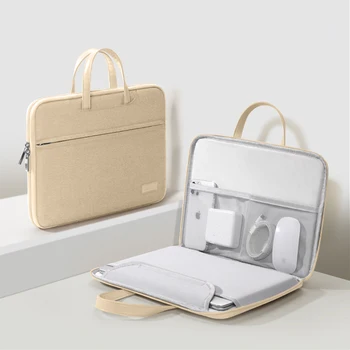 Сумка для ноутбука 13,3 14 15 15,6 дюйма Чехол для MacBook Air Pro Xiaomi Huawei ASUS Чехол для ноутбука Мужчины Женщины Портативная сумка Портфель