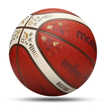 Расплавленные новые высококачественные баскетбольные мячи Официальный размер 7 PU Материал Крытый Открытый Мужской Баскетбольный Тренировочный Матч Baloncesto