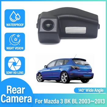 CCD HD Рыбий глаз Камера заднего вида для Mazda 3 BK BL 2003 2004 2005 2006 2007 2008 2009 2010 2011 2012 2013 Автомобильный монитор заднего вида