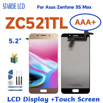 Оригинал для Asus Zenfone 3s Max ZC521TL X00GD ЖК-дисплей Сенсорный экран Дигитайзер в сборе для Asus ZC521TL ЖК-дисплей с инструментами