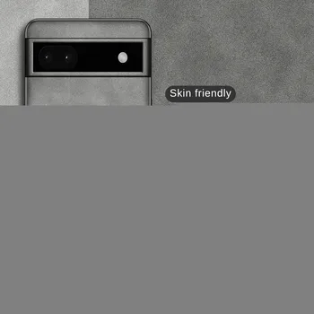 Для Google Pixel 6 Pro Чехол из овчины Силиконовый чехол для телефона Pixel6 6A 6 A 6Pro Pixel6Pro 5G Камера Ударопрочный Coque Funda