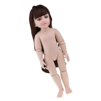 Красивые 45 см DIY Обнаженные шарнирные куклы Кукла Шарнирные куклы