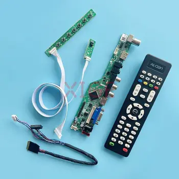 для LTN133AT16-S01 LTN121AT11-801 Плата контроллера ЖК-дисплея Аналоговый телевизор 1280 * 800 DIY Kit 13,3-дюймовый экран ноутбука LVDS 40-контактный VGA + HDMI + AV + USB