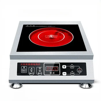 Коммерческая индукционная плита 3500 Вт бытовая высокомощная настольная печь для приготовления супа 4000 Вт оптическая волновая печь