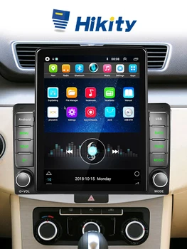 Hikity Android 10 2 Din GPS Авто Стерео Радио 9,5 ''Вертикальный экран 2,5D Mirror Link Автоплеер MP5 для Volkswagen Nissan Hyundai