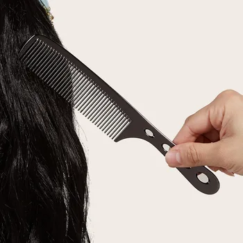  Бытовая расческа для волос Инструменты для волос Расческа из нержавеющей стали Парикмахерская расческа для волос