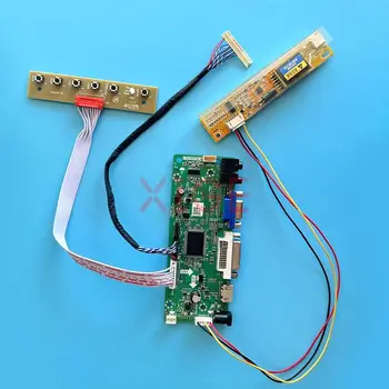 MNT68676 Плата контроллера драйвера подходит HT14X19 HT14X1B LP141X13 комплект VGA DVI 30-контактный LVDS, совместимый с HDMI, 1024 * 768 ЖК-монитор 1CCFL