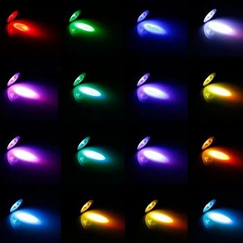 5 Вт E27 RGB светодиодная лампа Lampada 85 В-265 В 110 В 220 В 16 цветов с регулируемой яркостью MR16 GU5.3 E14 Светодиодная лампа Прожектор 12 В + пульт дистанционного управления