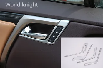 Для Lexus RX450 2016 2017 Автомобильный Стайлинг ABS Хром Внутренняя Дверная Ручка Рамка Отделка Отделка Авто Аксессуары 4 шт.
