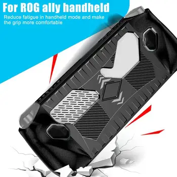 Для ASUS ROG Ally Портативный ТПУ Soft Shell Anti Drop Противоударный защитный чехол Эргономичная изогнутая рукоятка для ROG Ally Game Accessori