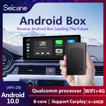 Scicane Новый Android 10.0 Carplay Box Беспроводной активатор ключа 4 + 64G для BMW Mercedes Benz Audi Peugeot VW USB Plug And Play