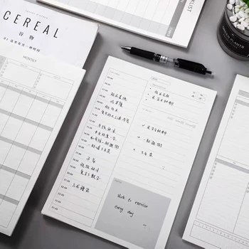 Элегантная бумага для планировщика бизнес-работ с отрываемыми ежедневными блоками Календарь, расписание