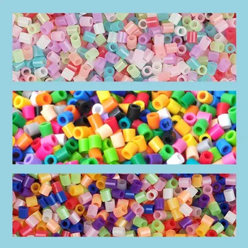 5 мм Mix Color 5000 шт. Пиксельная головоломка Железные бусины для детей Hama Beads DIY, высококачественная подарочная игрушка ручной работы, бусины предохранителя