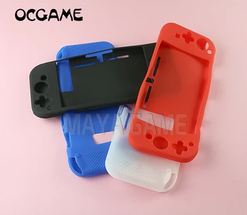 OCGAME Мягкий силиконовый защитный чехол для контроллера Nintendo Switch NS NX Резиновый защитный чехол для кожи