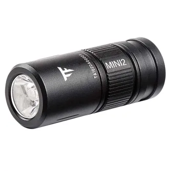 Trustfire MINI2 CA18-3X 220 люмен 2-режимный светодиодный фонарик с зарядкой mini USB + 1X10180