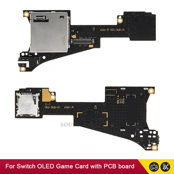 Дропшиппинг для Nintendo Switch OLED Game Card Slot Reader с разъемом Board Jack Сменная часть